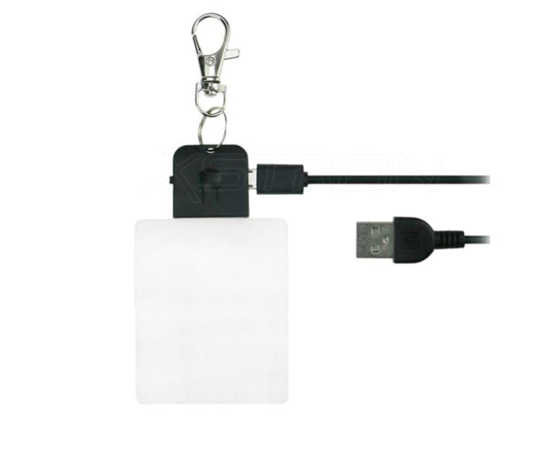 Portachiave bianco usb