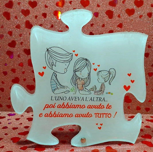 Puzzle plexiglas 15x15 cm