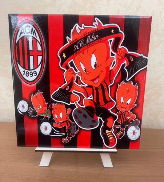 Immagine scudetto squadra su mattonella 20x20