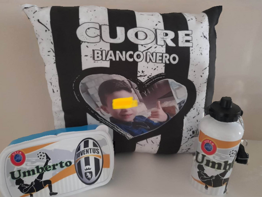 Set federa, borraccia, porta merenda.